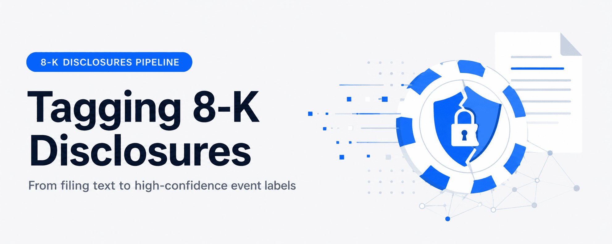 tagging 8 k disclosures with ai corporate events labelled by what actually happened Feature Image